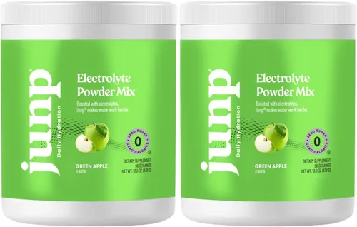 Miniatura 11 de JUNP Polvo de electrolitos sin azúcar ni carbohidratos – Mezcla de bebida de electrolitos Keto de uva madura en vid - Polvo de electrolitos