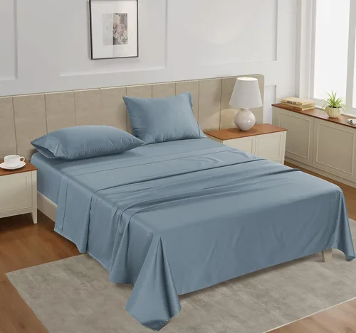 Miniatura 30 de Lane Linen Juego de 2 fundas de almohada 100 % de algodón, tamaño estándar, se adapta a almohadas estándar y Queen, fundas de almohada lujosas