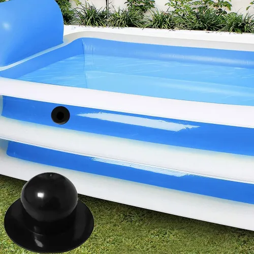 Miniatura 5 de savone Paquete de 3 tapones de pared de repuesto para piscinas Intex Bestway, accesorio para bombas de filtro de filtro y tapón de orificio