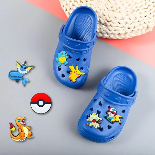 Miniatura 2 de Dijes para zapatos Crocs PVC para decoración de zapatos paquete de accesorios de anime para niños adolescentes niñas y niños Cloruro de polivinilo