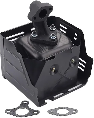 Powtol Conjunto de silenciador GX390 para Honda GX340 GX 390 11HP 13HP Harbor Freight Engine Bomba de agua quitanieves lavadora a presión