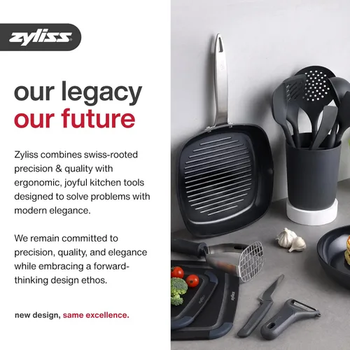 Miniatura 8 de Zyliss Ultimate Ceramic Cookware - Sartén antiadherente para una preparación saludable de comidas, de calentamiento rápido y fácil de limpiar