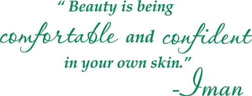 Miniatura 11 de Blinggo Beauty is Being Comfortable and Confident in Your Own Skin - Arte de pared con cita inspiradora para decoración de dormitorio y baño