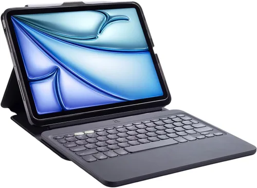 Miniatura 19 de ZAGG Pro Keys - Funda desmontable y teclado inalámbrico para Apple iPad de 10.2 pulgadas (Gen 9, 8, 7) - Emparejamiento Bluetooth, teclas