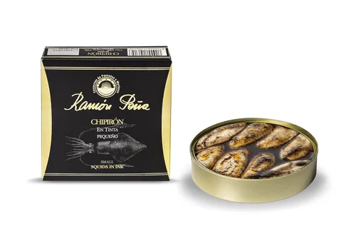 Chipirones en su Tinta - Calamar en Salsa de Tinta por Ramón Peña