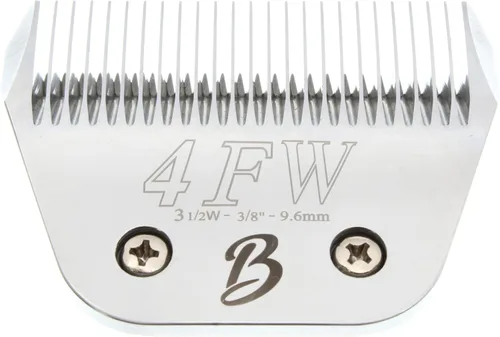 Miniatura 7 de Cuchilla de 7 dientes anchos para corte de mascotas, longitud de corte 1/8" - 3.2mm, acero de carbono japonés, cuchilla de 7 dientes para corte