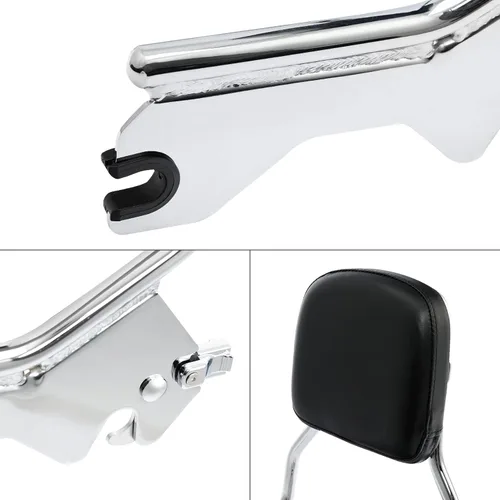 Miniatura 4 de TCMT Kit de Hardware de Acoplamiento para Respaldo de Barra Sissy Vertical Compatible con Harley Low Rider S Sport Glide FXLR FXLRS FLSB 2018-2025