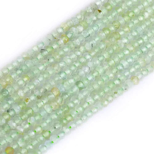 Miniatura 9 de GEM-Inside - Cuentas espaciadoras facetadas con piedras preciosas naturales de África turquesa verde de 0.079 x 0.118 in para fabricación de joyas