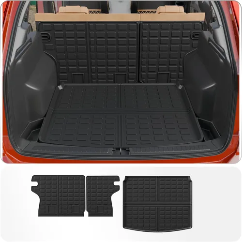 Miniatura 15 de alfombra de carga para maletero, protector de cubierta de asiento trasero de elastómero termoplástico