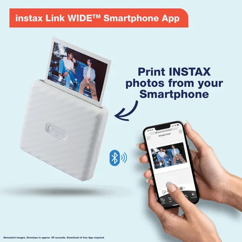 Miniatura 2 de Impresora Fujifilm Instax Link Wide - Mocha Gris