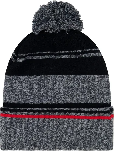 Miniatura 4 de Concept One Disney - Conjunto de gorro y guantes de Mickey Mouse, gorro de invierno de punto con puños para niños con pompón y guantes a juego