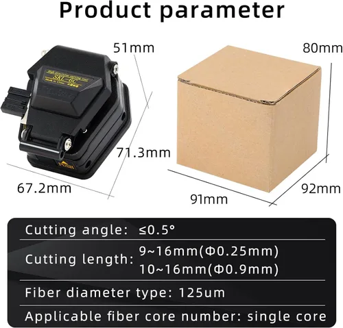 Miniatura 8 de Cortador de corte de cable de fibra óptica SKL-6C de la cuchilla superficial de la cuchilla de la cuchilla de la cuchilla óptica de la cuchilla