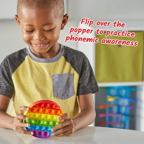 Miniatura 3 de hand2mind Juguetes sensoriales de burbujas del alfabeto, juguetes para la ansiedad para niños, juguetes de letras, juguetes de motricidad fina