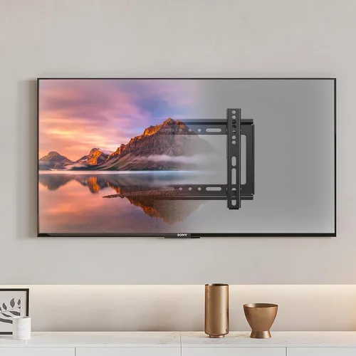 Miniatura 8 de Soporte fijo de pared para televisores y monitores de pantalla plana de 14 a 42 pulgadas, soporte universal de perfil bajo, VESA de hasta 7.874 x
