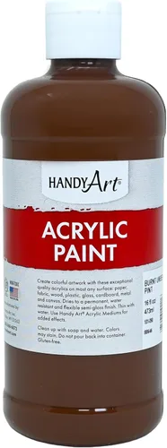 Miniatura 78 de Pintura acrílica para estudiantes, artesanías de 16 onzas. Plateado metálico