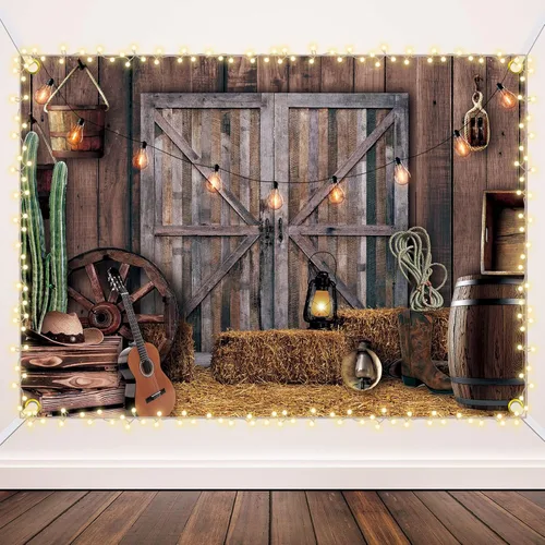 Miniatura 8 de Moukeren Telón de fondo para el Día de la Independencia de 5.9 x 3.6 pies, decoración patriótica para fiesta del 4 de julio, decoración patriótica