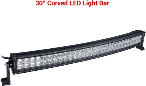 Miniatura 2 de SuperATV Barra de luz combinada LED curvada de 30 pulgadas compatible con Polaris RZR 800/900/1000/XP Turbo - Incluye interruptor basculante y arnés