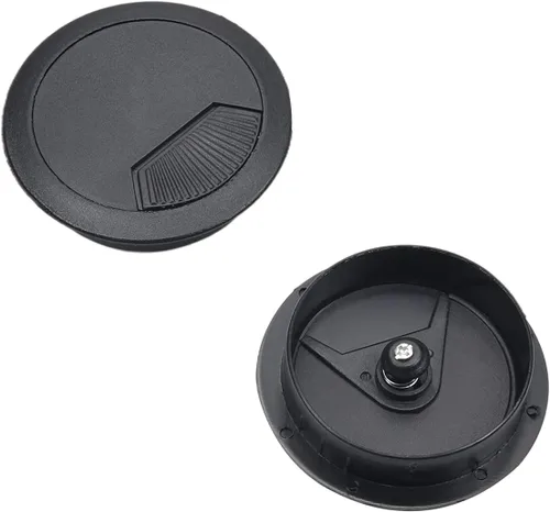 Miniatura 28 de MroMax Ojales de escritorio de plástico de 1.38 pulgadas (1.378 in), para organizar los ojales de escritorio, organizador de cables para el hogar