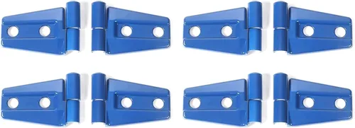 Miniatura 18 de JeCar Cubiertas de Bisagras de Puerta ABS Accesorios Exteriores para Jeep Wrangler JK JKU 2007-2018, Negro