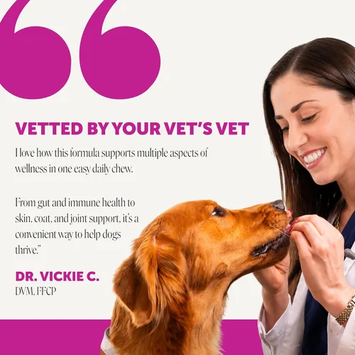 Miniatura 4 de Suplemento multivitamínico para perros, glucosamina condroitina para perros, probióticos, aceite de pescado Omega, suplementos y vitaminas