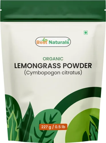 Best Naturals Polvo de citronela orgánico certificado por USDA, 8.01 oz, sin gluten, sin OMG, vegano