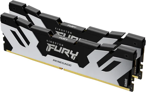 Kingston FURY Renegade Silver 32 GB (2 x 16 GB) 6400MT/s DDR5 CL32 DIMM Memoria de escritorio (kit de 2) | Intel XMP 3.0 | Estabilidad de