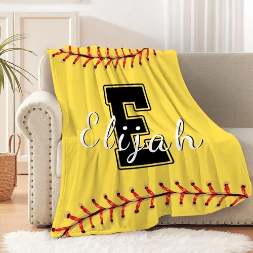 Miniatura 12 de Manta de regalo de baloncesto para niños, hombres y niñas, juego de pelota deportiva con la frase "Basketball Is My Favorite Season", 40 x 50 El
