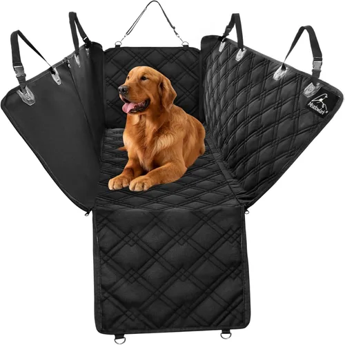Meadowlark Funda de Asiento de Coche para Perro, Funda de Asiento de Mascota Extra Resistente Talla X-Large para Asiento Trasero, Hamaca para Perro