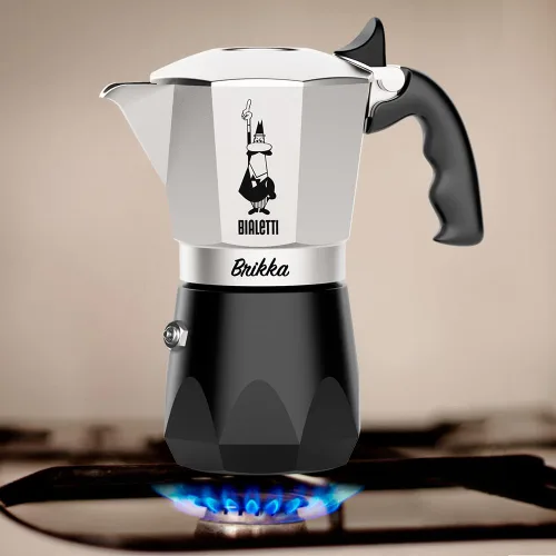 Miniatura 4 de Bialetti Bricca NUEVA 4 Tazas Tipo Fuego Abierto (Cafetera, Máquina de Espresso)