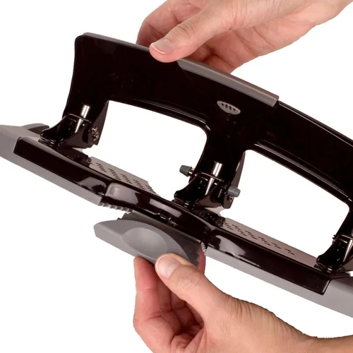Miniatura 4 de Swingline Perforadora de 3 agujeros, capacidad para 20 hojas, perforadora de 3 anillos, perforadora de papel, SmartTouch de bajo esfuerzo, negro