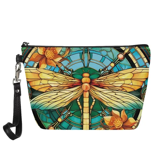 Miniatura 43 de GIFTPUZZ Bolsa de cosméticos para mujer, adorable y espaciosa, bolsa de almacenamiento portátil para artistas, artículos de tocador, joyería