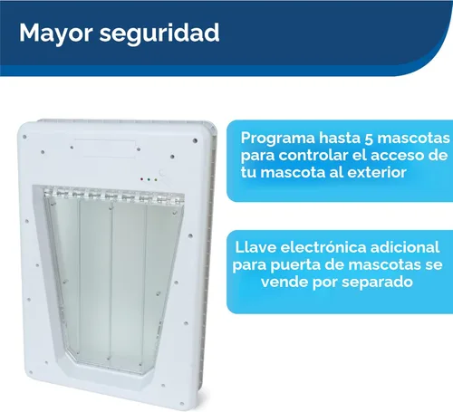 Miniatura 4 de PetSafe Puerta electrónica para mascotas NEVER RUST - Puerta automática para perros y gatos - Para mascotas grandes - Mascotas de hasta 100 libras