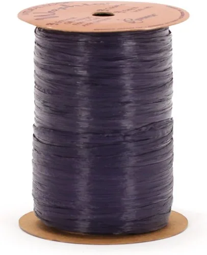 Miniatura 32 de Berwick Offray Cinta de rafia mate de 1/4" de ancho, verde manzana, 100 yardas, 0.276 in