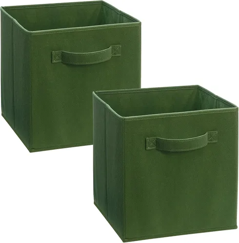 Miniatura 22 de Cajón de tela cúbico ClosetMaid 11469, morado, empaque de 2, Negro, 2