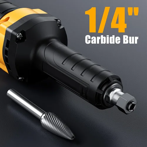 Miniatura 4 de Amoladora de troqueles compatible con batería Dewalt 20V MAX, amoladora de troqueles inalámbrica con motor sin escobillas de 25000 RPM, recolección