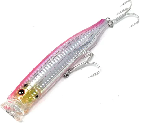 Miniatura 9 de Señuelos de popper de agua salada señuelos flotantes de pesca en la superficie Señuelos flotantes de pesca en la superficie, Poppers, Señuelos