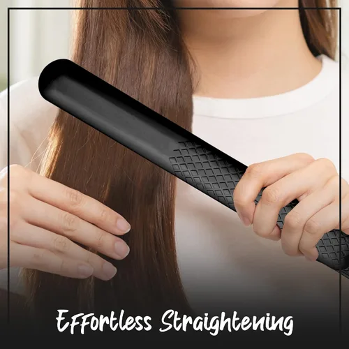 Miniatura 3 de Evalectric Ultra Turbo Styler - Plancha plana de cerámica de 1.25 pulgadas con placas flotantes, alisador de pelo de doble voltaje, tecnología