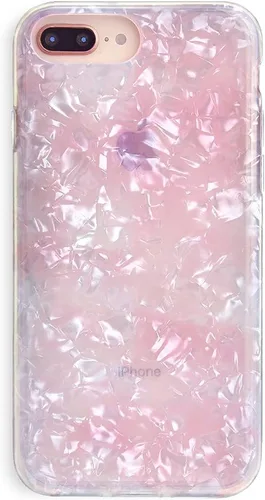 Miniatura 9 de VELVET CAVIAR Compatible con iPhone 7 Plus y iPhone 8 Plus, piña para mujeres y niñas, bonitas fundas protectoras transparentes (piñas holográficas)