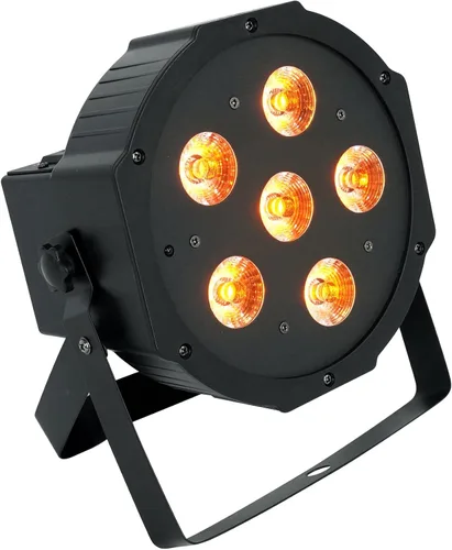 Miniatura 12 de Rockville Luz de lavado DMX recargable RGBWA+UV de batería PAR 61 de 36W, haz de 25 grados, baterías reemplazables, control remoto IR, activada por