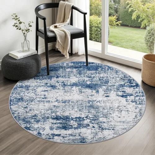 Miniatura 37 de Alfombra lavable de 2 x 3 pulgadas, alfombra de entrada: lavable, moderna, abstracta, suave, fina, antideslizante, resistente a las manchas