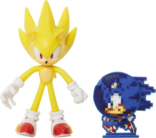 Miniatura 11 de Sonic, el erizo - Figura de acción de Knuckles de 4 in Nudillos