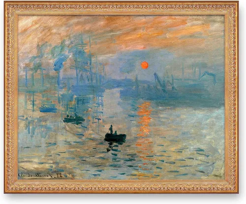 Miniatura 359 de A&T ARTWORK Campo de trigo con cipreses de Van Gogh Las reproducciones de arte clásico mundial, impresiones en lienzo giclée para decoración