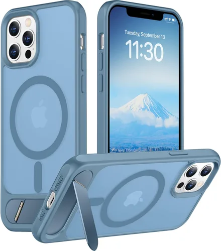 Miniatura 67 de Funda para iPhone 11 con compatibilidad magnética, [Soporte invisible incorporado][Compatible con MagSafe]