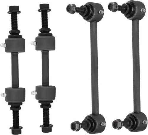 Miniatura 29 de Detroit Axle - 4 barras estabilizadoras para Acura EL Honda Civic 01-05, 4 barras estabilizadoras delanteras y traseras de repuesto 2001 2002 2003