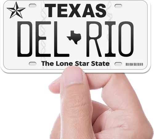 Miniatura 32 de Calcomanía para placa de matrícula de Texas, elige entre más de 50 ciudades de TX, calcomanía para parachoques de Texas para automóvil, calcomanías