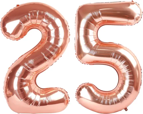 Miniatura 26 de Globos de números de 5 globos de 40 pulgadas, decoraciones de cumpleaños azules para niños y niñas, globos de números azul marino grandes