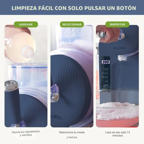 Miniatura 10 de GreenPan Frost, máquina para hacer helados y máquina para hacer slushies, helado suave, sorbete, margaritas, batidos, yogur helado, sin necesidad