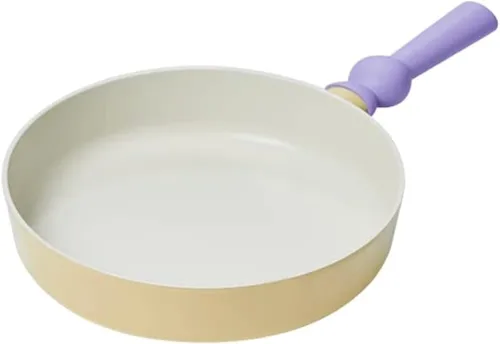 Miniatura 3 de Neoflam Better Finger Kitchen - Sartén antiadherente para wok de 9 pulgadas con asa, sartén antiadherente con revestimiento de cerámica, utensilios