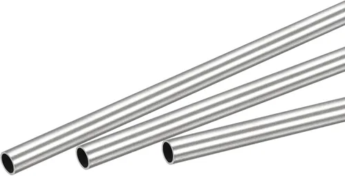 Miniatura 17 de uxcell Tubo de acero inoxidable 316, tubo de 0.118 in OD 0.039 in de espesor de pared de 9.843 in de longitud de 3 piezas
