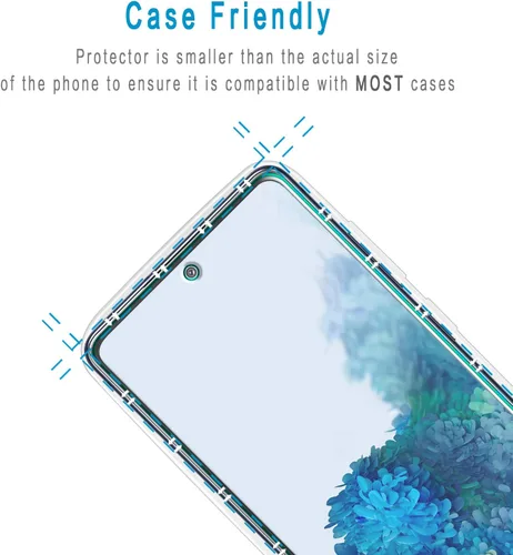 Miniatura 6 de Paquete de 2 protectores de pantalla de privacidad diseñados para Samsung Galaxy S20 FE, A53, A52, A51, vidrio templado antiespía